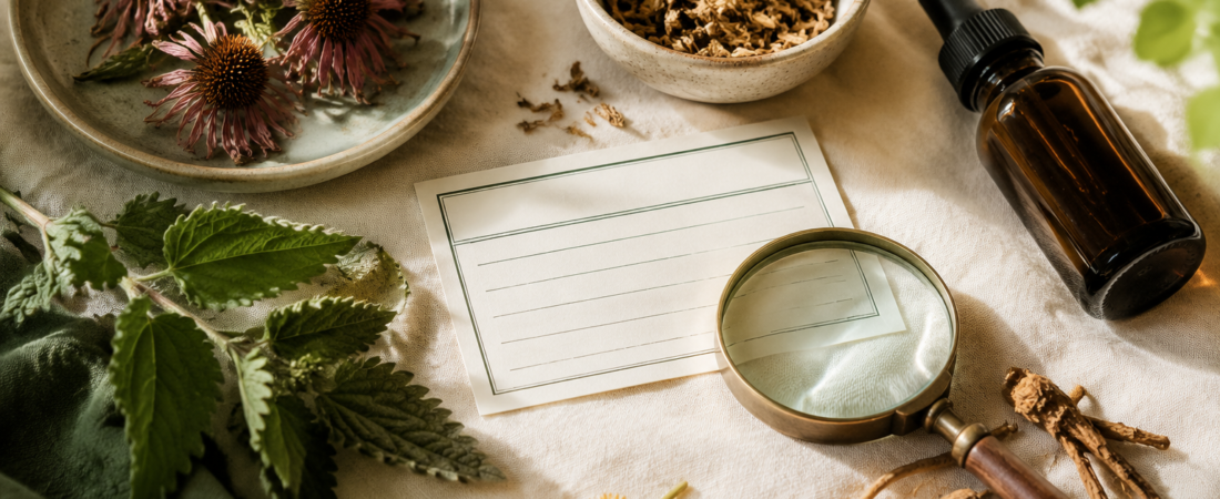 How to Read a Botanical Supplement Facts Label