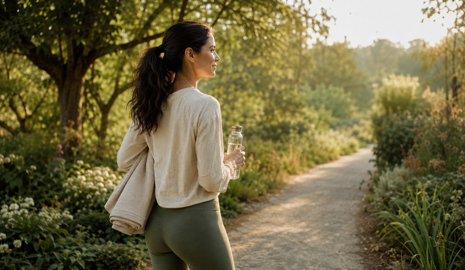 A calm, nature-inspired everyday wellness moment